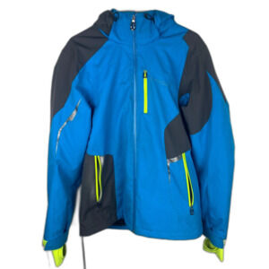 Spyder XTL Spylon Winter Coat in Blue Men's Medium Skiing Thinsulate Insulated